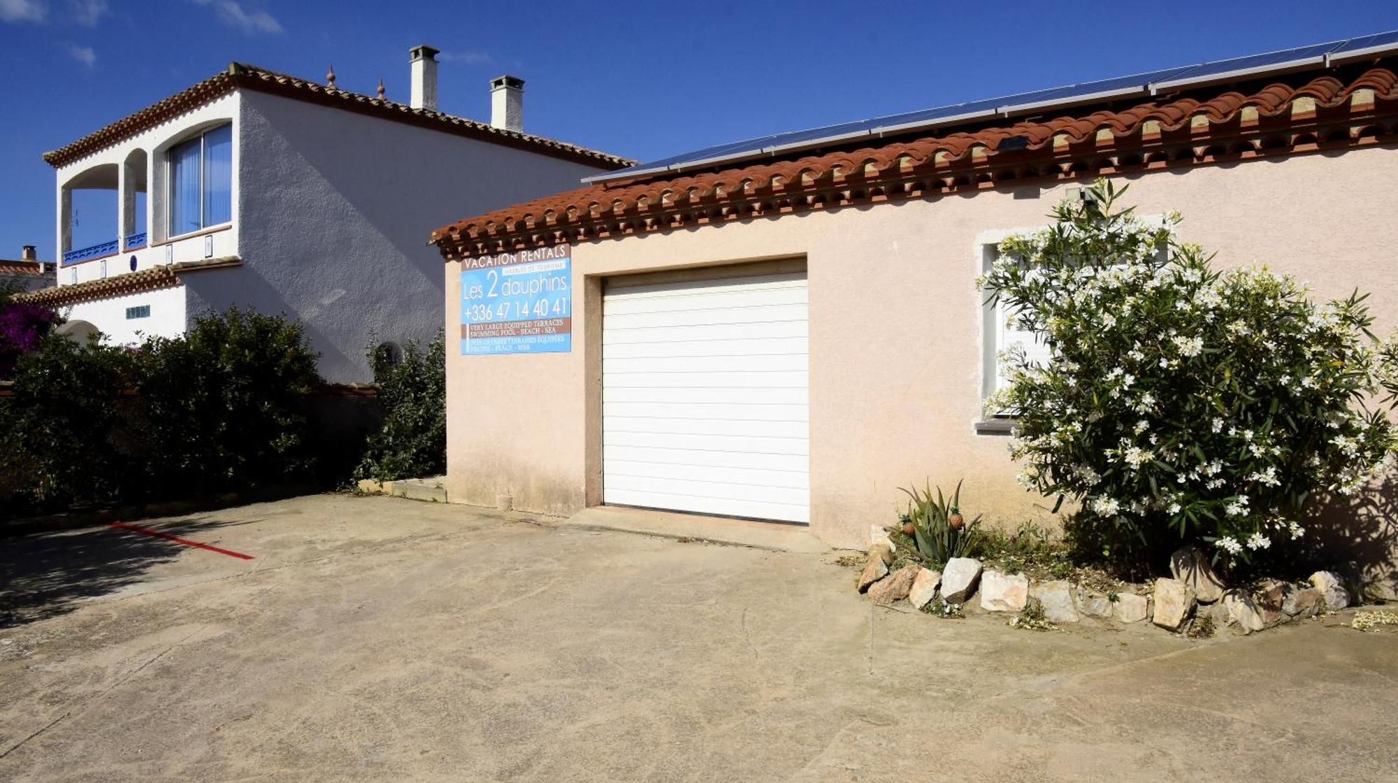 Les 2 Dauphins Apartment Le Barcares Bagian luar foto